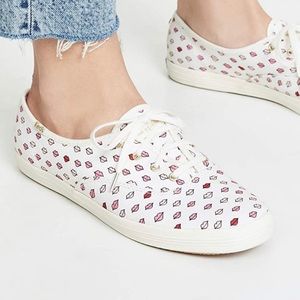 Keds x Kate Spade New York Champion Lips Sneakers Size 7